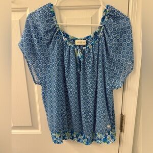 Abercrombie & Fitch women’s puff sleeve blouse medium
